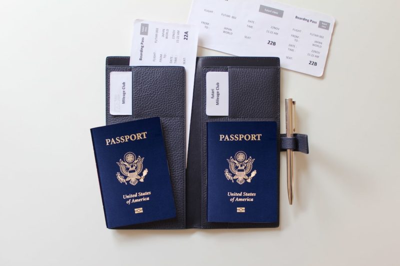 二人用パスポートケース futari passport