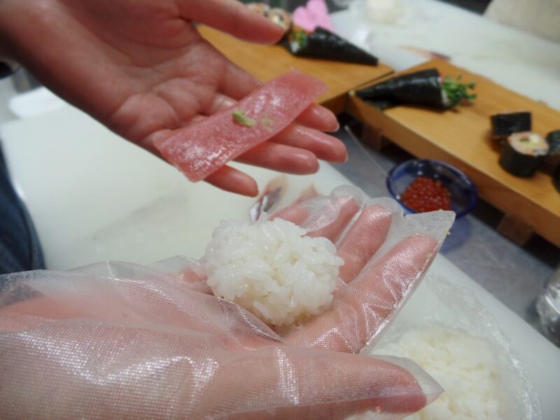 futari style travel cooking sushi class 05